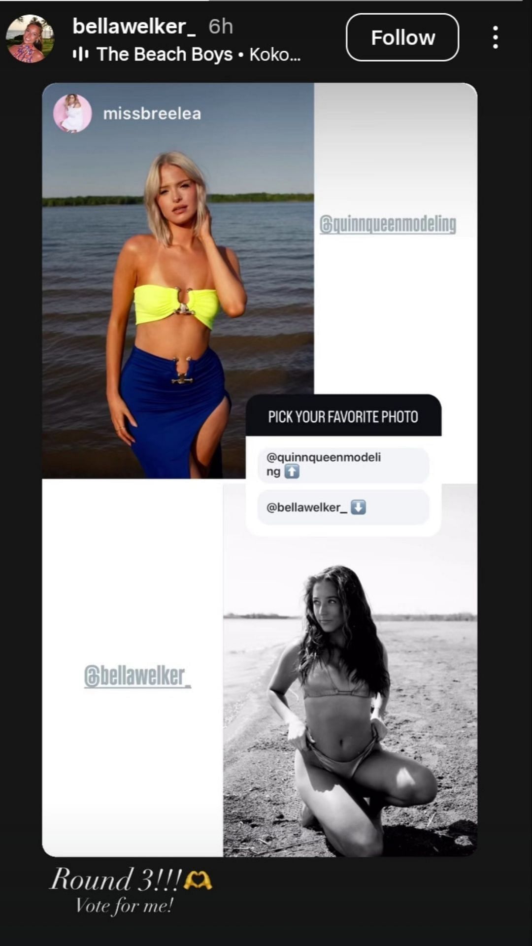 Ohio State QB Lincoln Kienholz’s GF Bella sends 5-word message urging fans to vote her for Columbus' Top Model